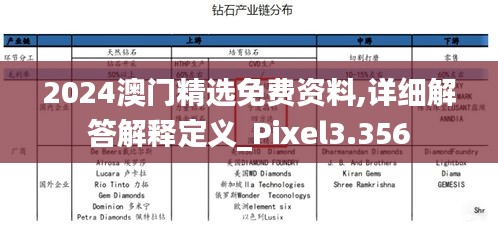 2024澳门精选免费资料,详细解答解释定义_Pixel3.356