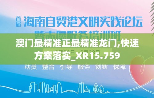 澳门最精准正最精准龙门,快速方案落实_XR15.759