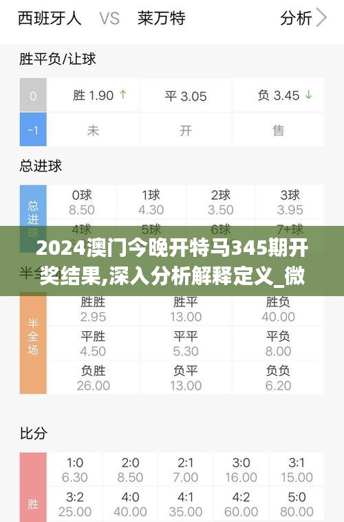 2024澳门今晚开特马345期开奖结果,深入分析解释定义_微型版8.802