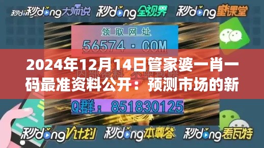 2024年12月14日管家婆一肖一码最准资料公开：预测市场的新动向