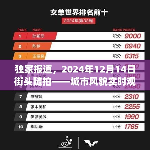 独家报道，街头随拍——城市风貌实时观察（2024年12月14日）