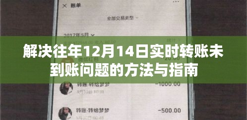 解决往年12月14日实时转账延迟到账问题的方法攻略