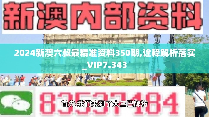 2024新澳六叔最精准资料350期,诠释解析落实_VIP7.343