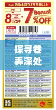 巷弄深处的宝藏小店揭秘，独家优惠攻略与实时优惠券使用指南（12月14日特辑）