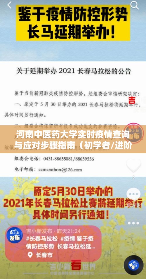 河南中医药大学疫情实时查询指南与应对步骤（适用于初学者及进阶用户）