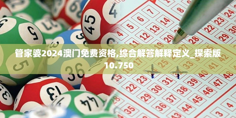 管家婆2024澳门免费资格,综合解答解释定义_探索版10.750