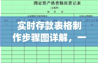 实时存款表格制作详解，高效管理财务的实用方法