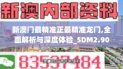 新澳门最精准正最精准龙门,全面解析与深度体验_5DM2.901