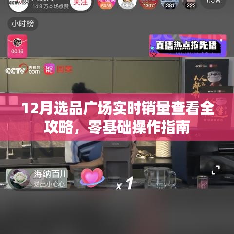 零基础操作指南，12月选品广场实时销量查看全攻略