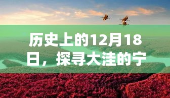 探寻大洼宁静之美，历史上的12月18日探寻之旅