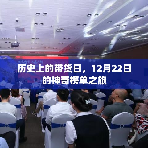 历史上的带货日，12月22日的神奇榜单之旅