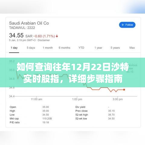 详细步骤指南，如何查询往年12月22日沙特实时股指