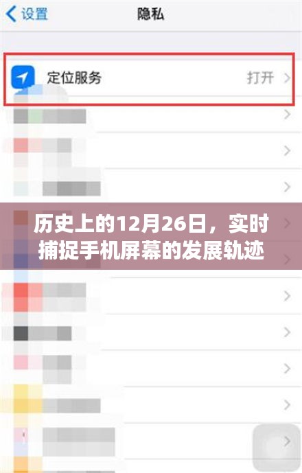 手机屏幕发展史，揭秘历史上的重要时刻与轨迹，12月26日回顾