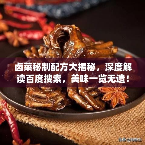 卤菜秘制配方大揭秘，深度解读百度搜索，美味一览无遗！