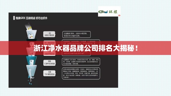 浙江净水器品牌公司排名大揭秘！