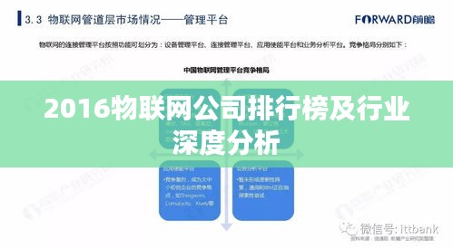 2016物联网公司排行榜及行业深度分析
