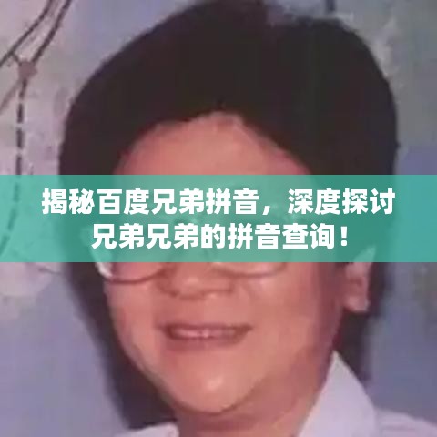 揭秘百度兄弟拼音，深度探讨兄弟兄弟的拼音查询！