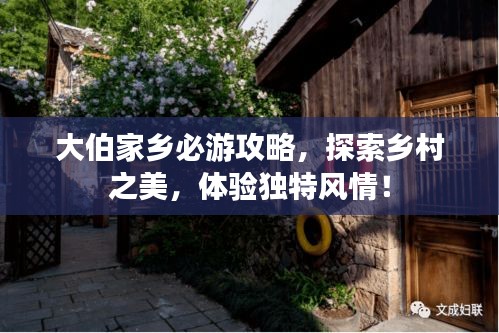 大伯家乡必游攻略，探索乡村之美，体验独特风情！