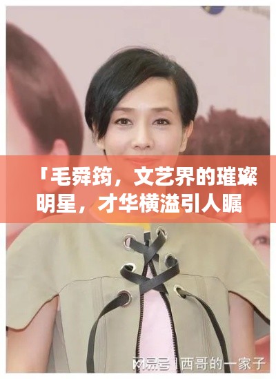 「毛舜筠，文艺界的璀璨明星，才华横溢引人瞩目」